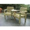 Douglas Fir Woodland Corner Companion Seat - 0